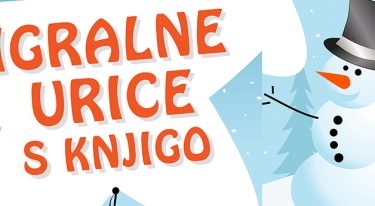 Igralne urice plakat, zimski za splet naslovnica